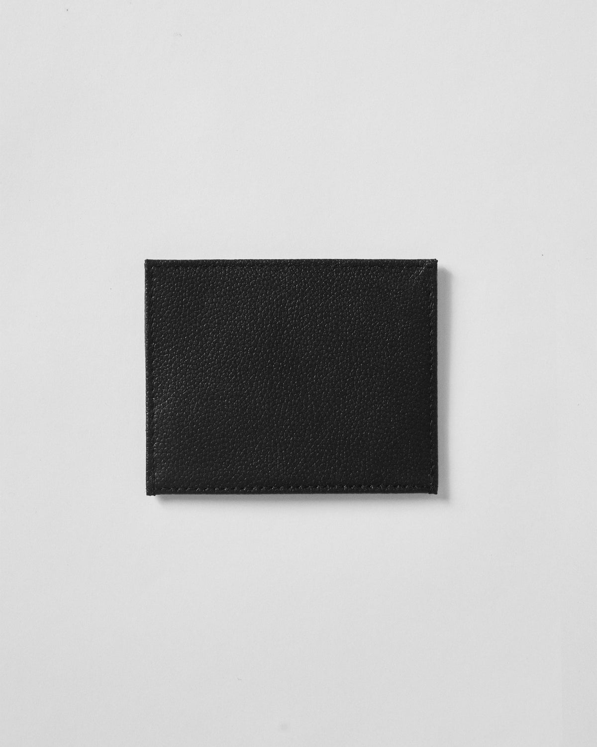 Back of a black Everyday Heart Card Holder.