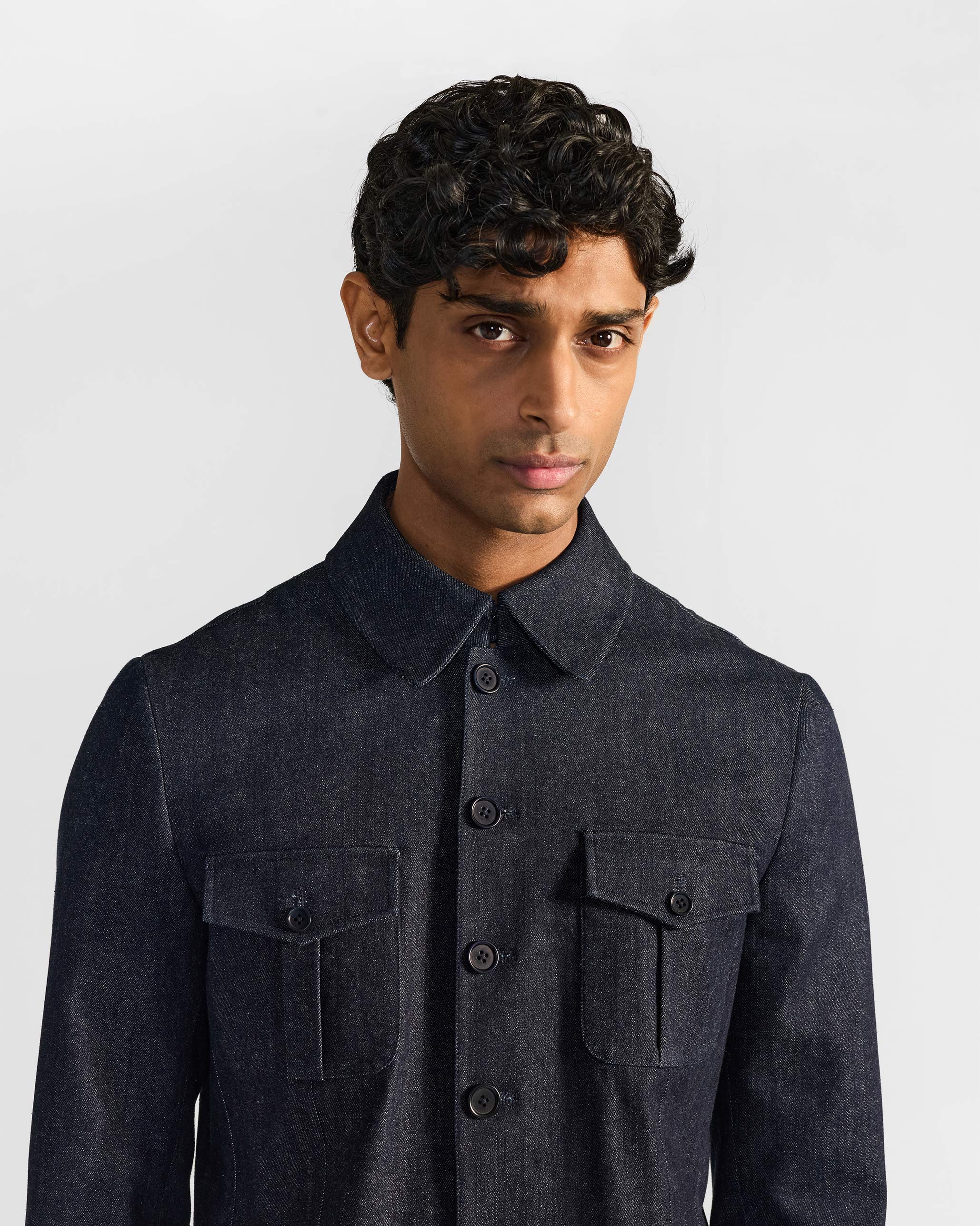 Ibex Travel Jacket - Denim