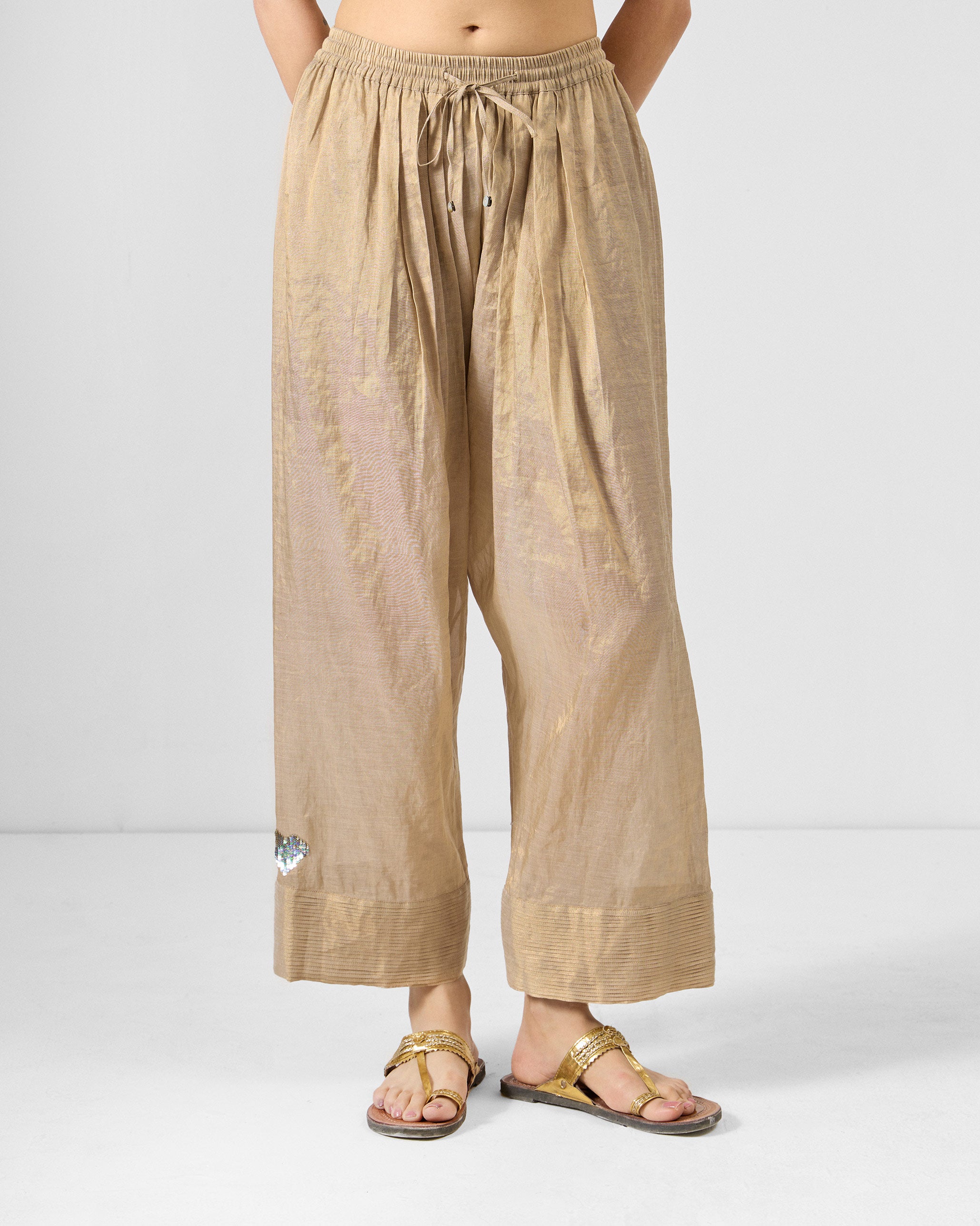 Ghoom Salwar - Gold