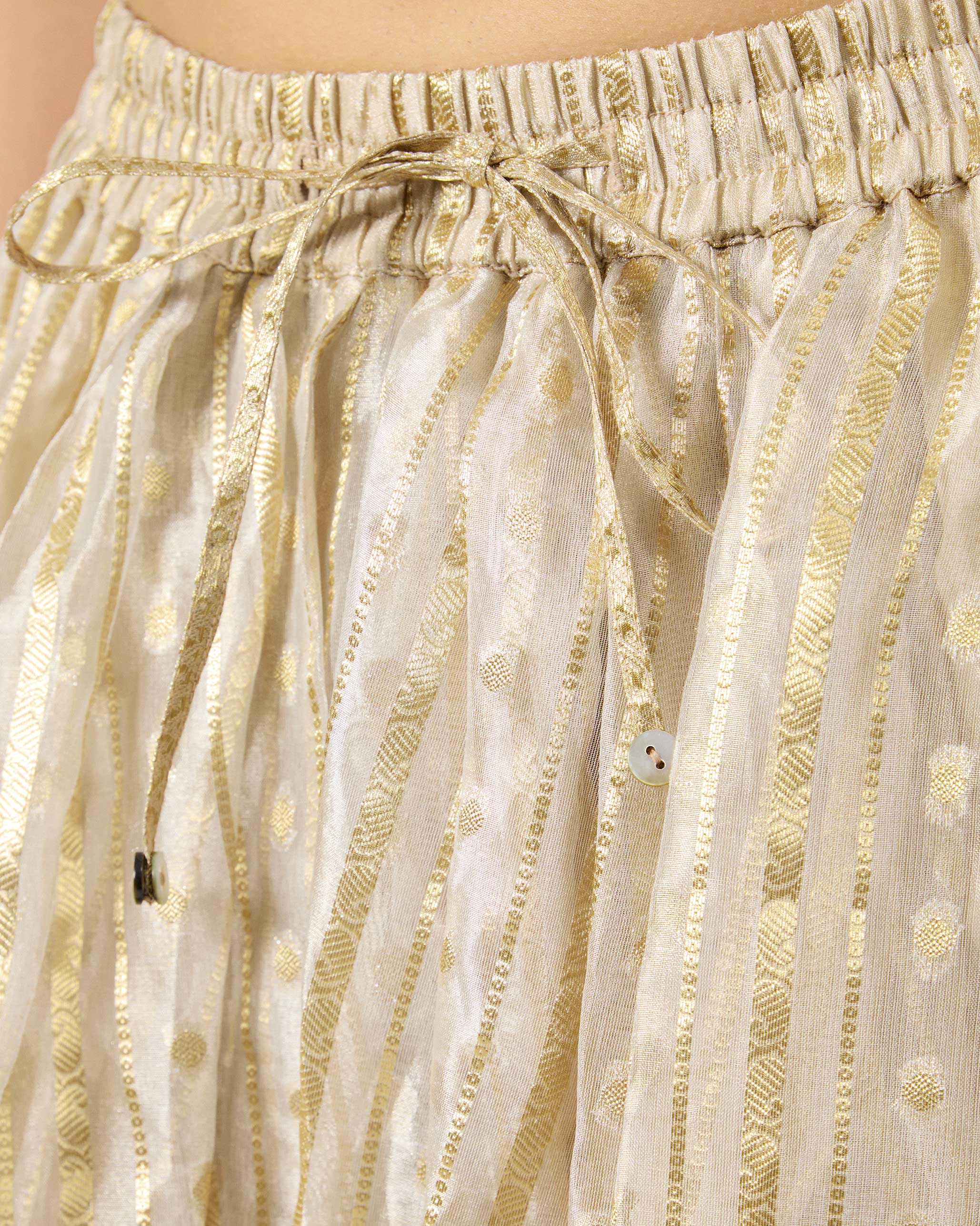 Ghoom Salwar - Silver