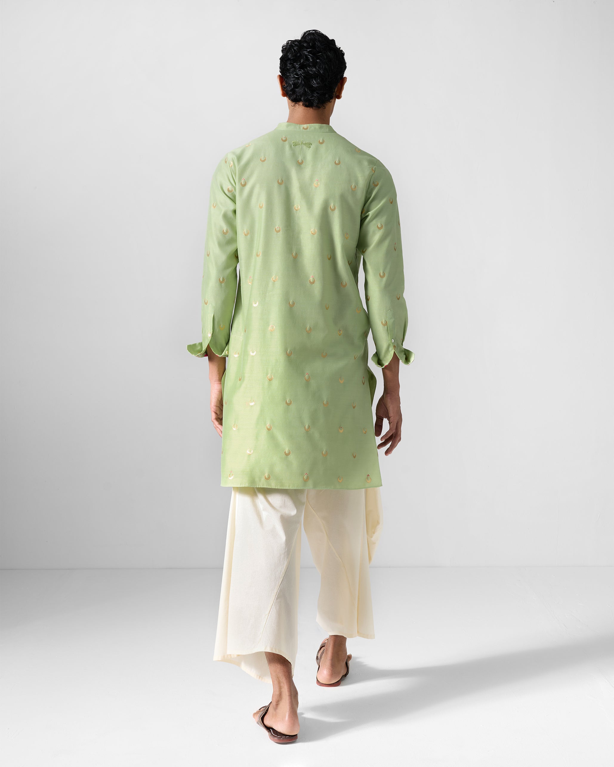 Astral Kurta - Mint Green