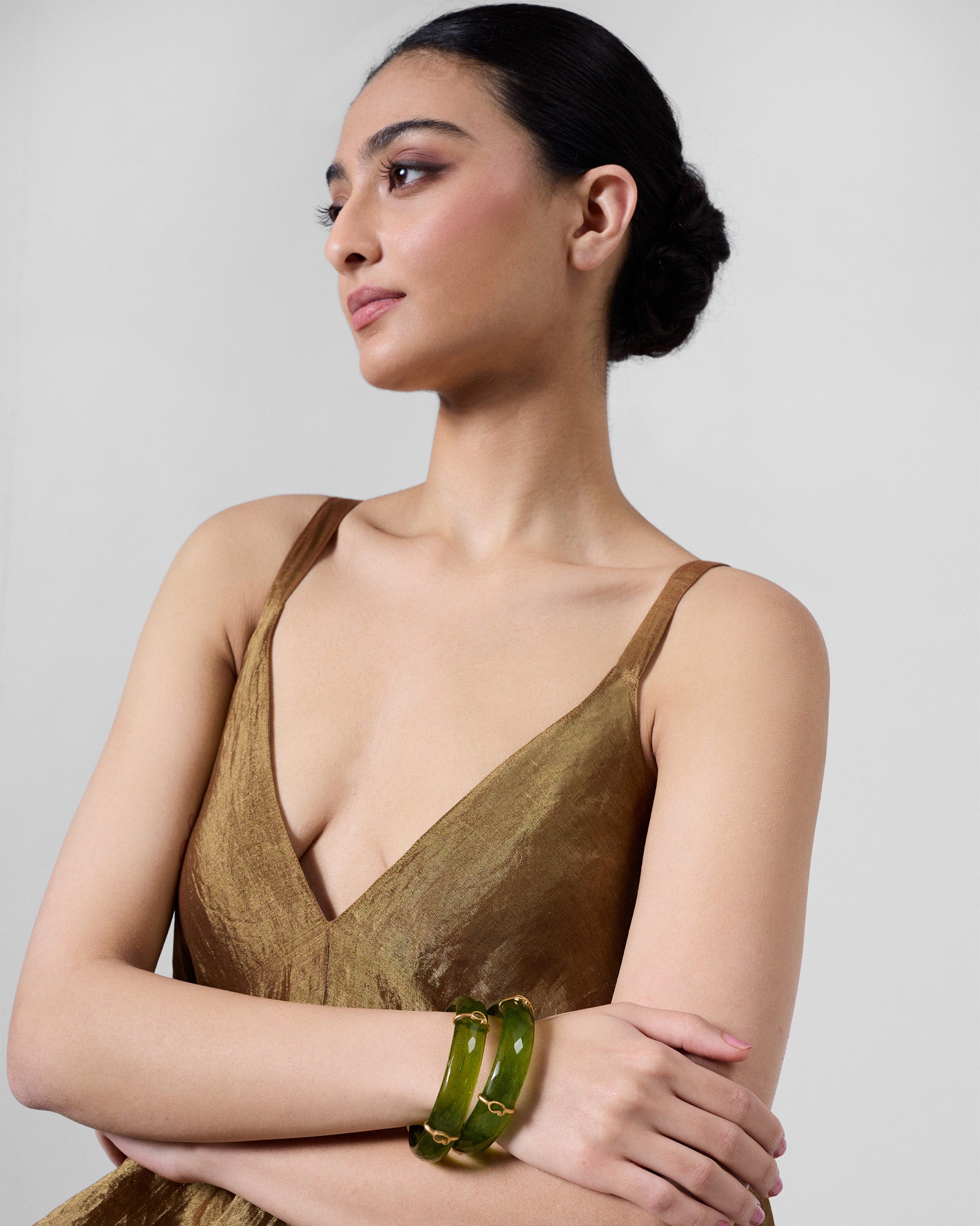 Ambi Bangle - Green