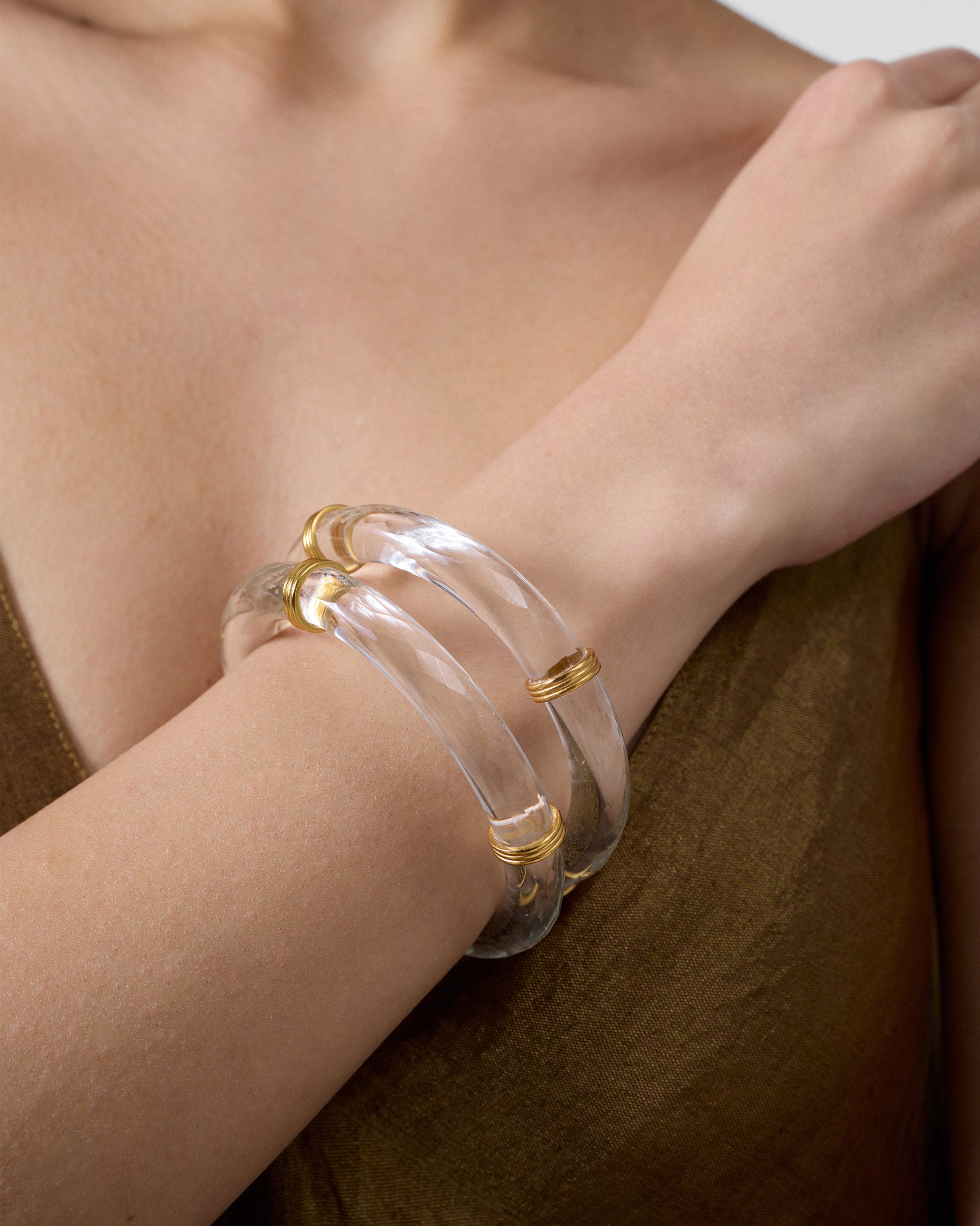 Cara Bangle - Clear