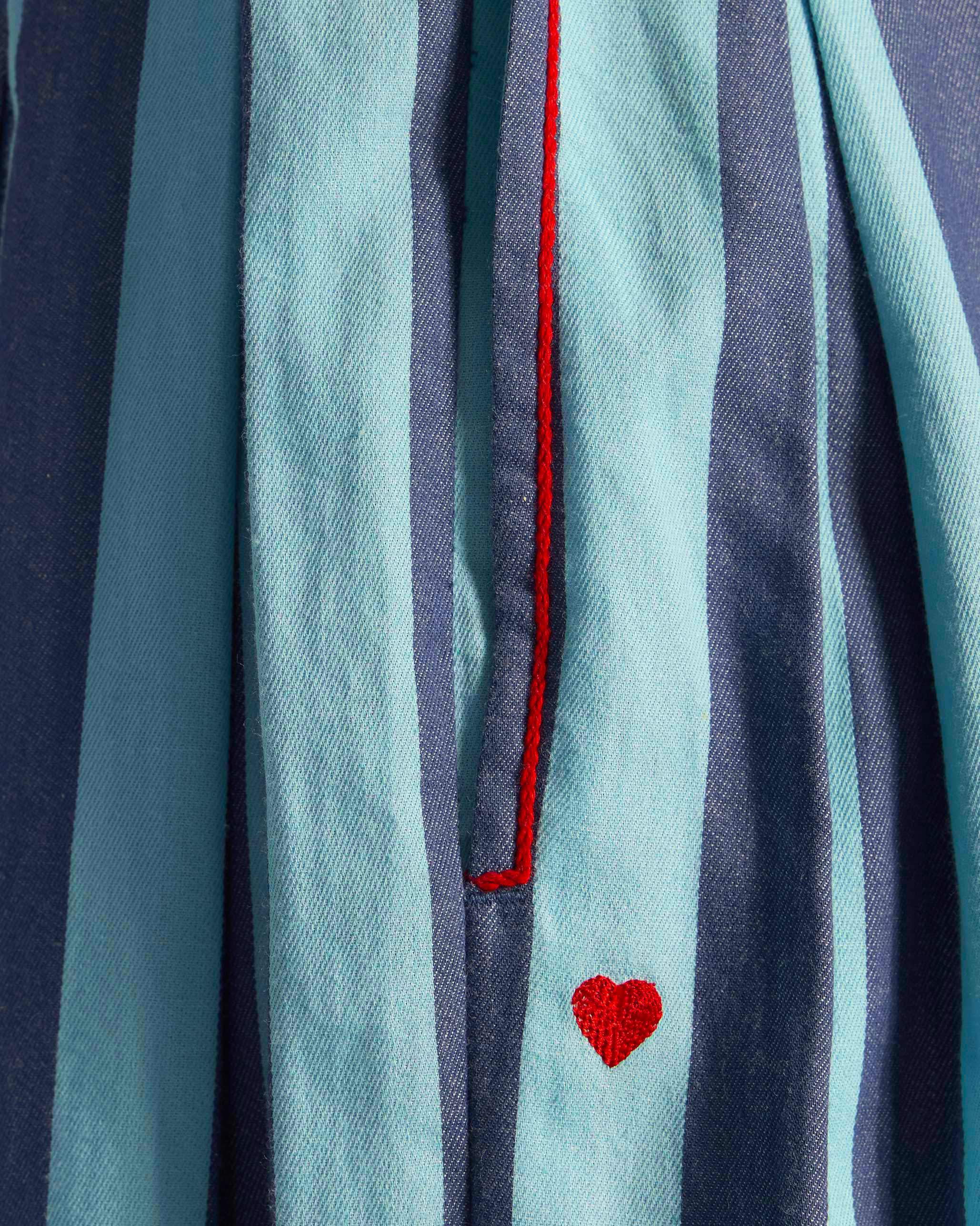 Salem Pants - Blue Stripes