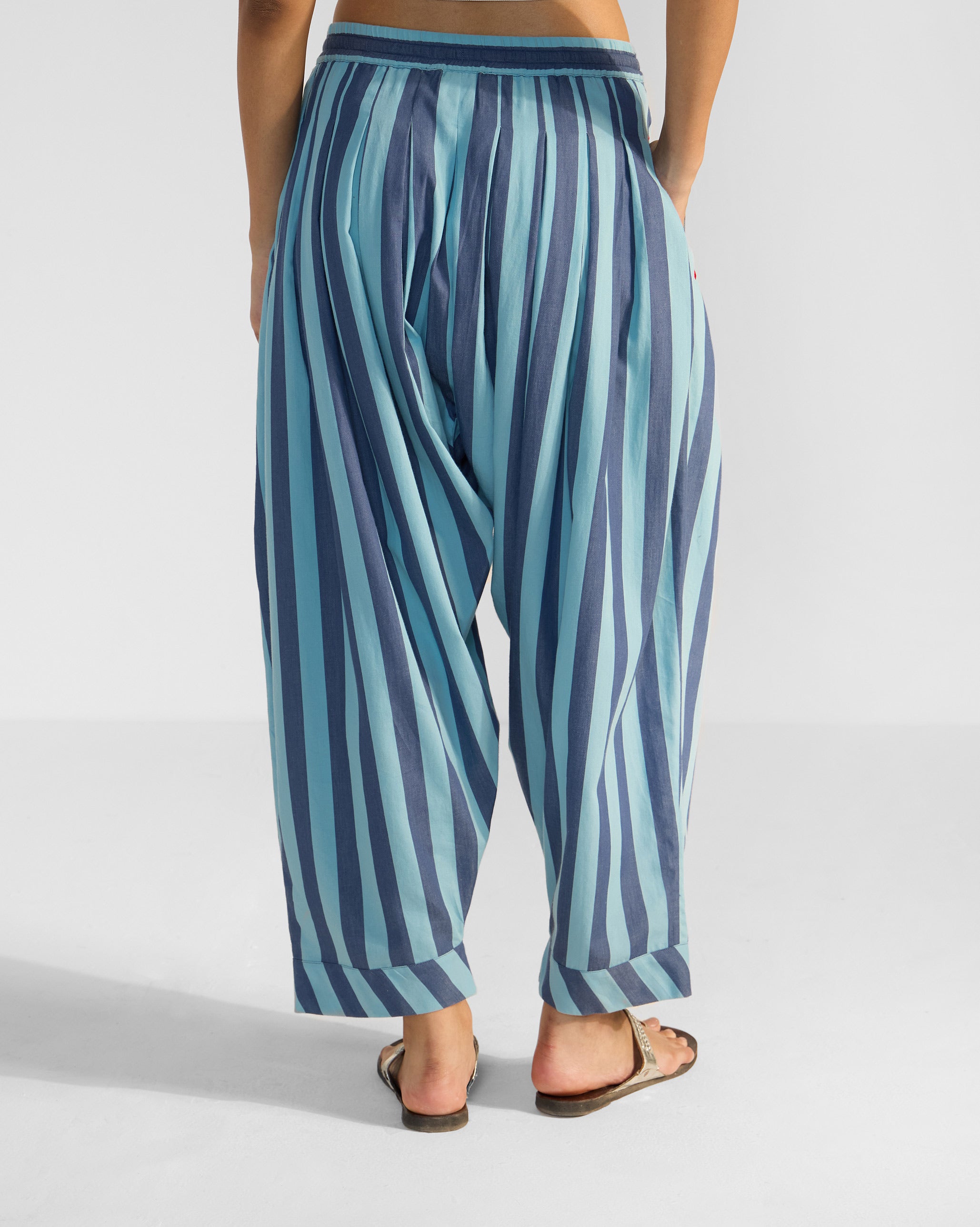 Salem Pants - Blue Stripes
