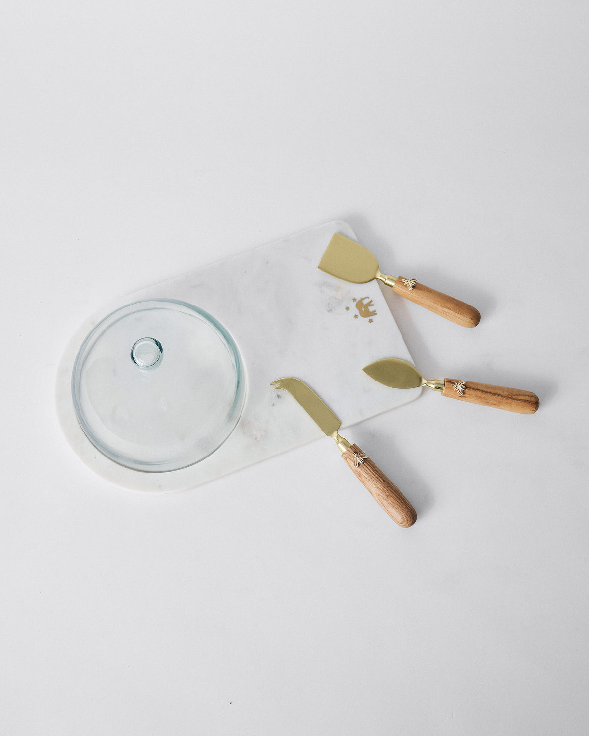 The three cheese knives.