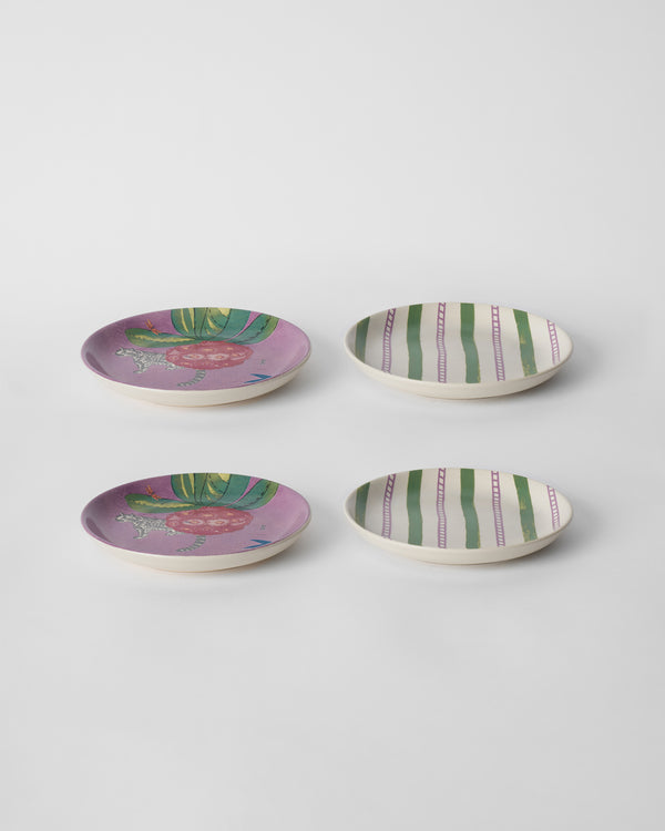 Four plates in two prints