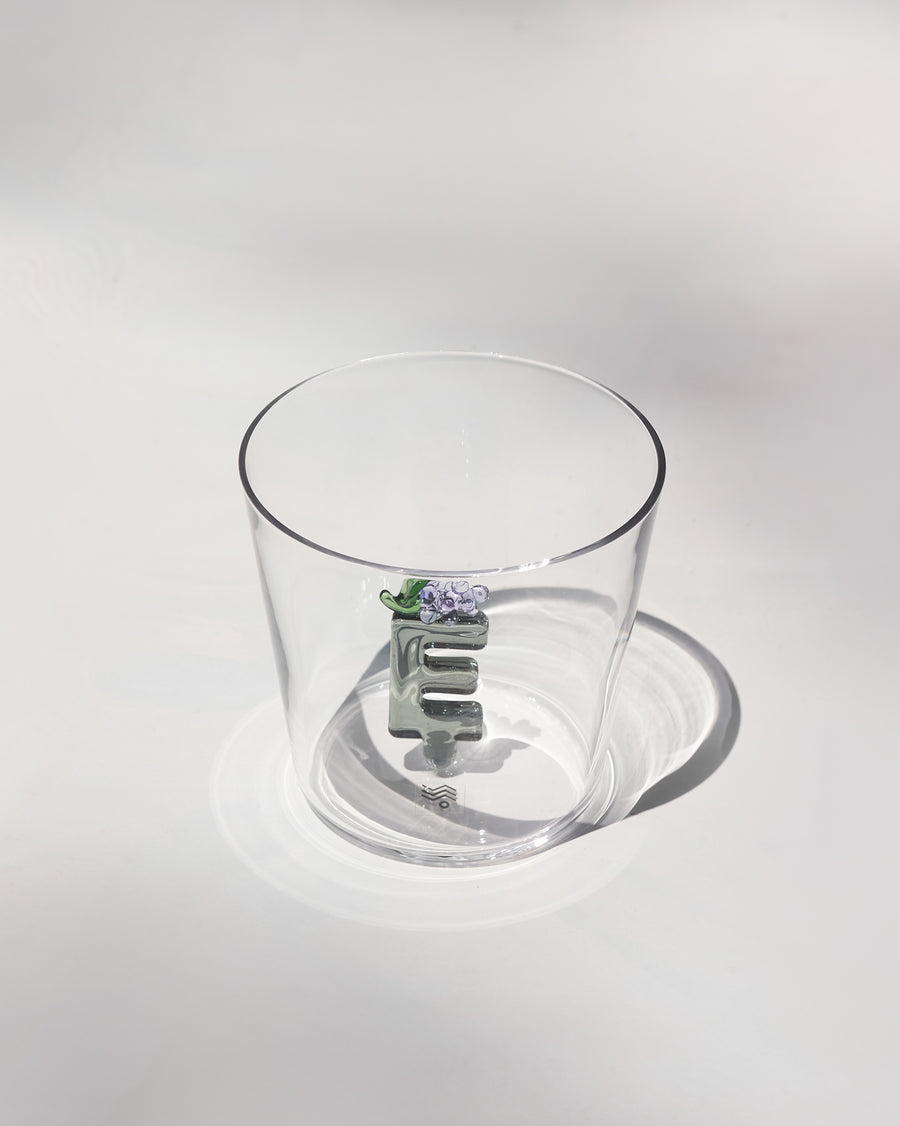 The E Alphabet Glass.