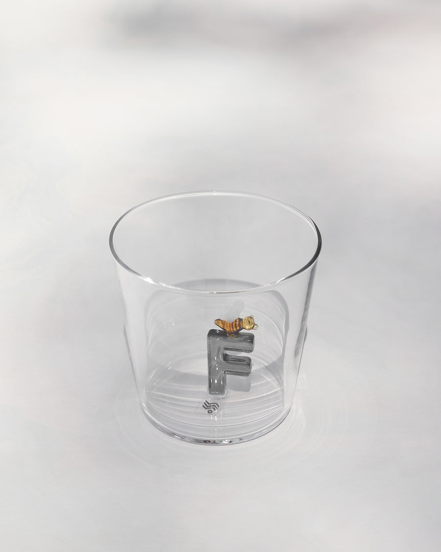 The F Alphabet Glass.