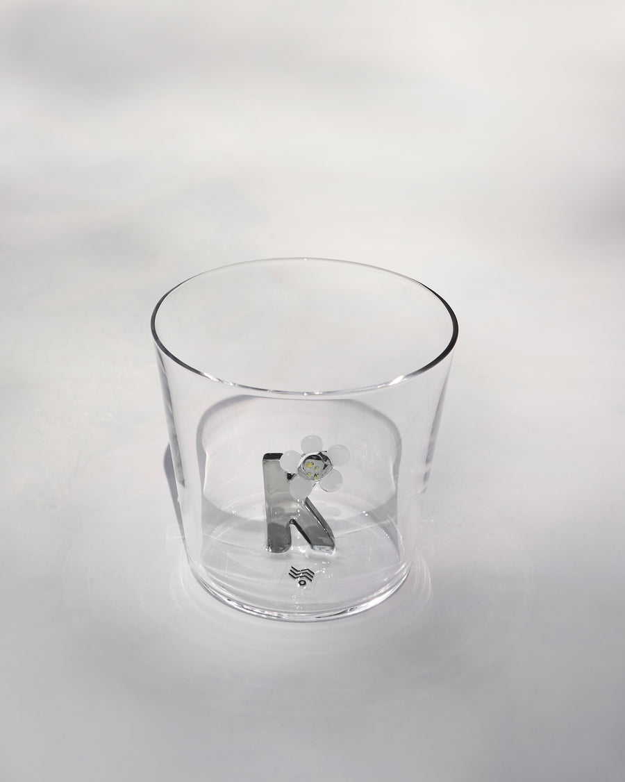 The K Alphabet Glass.