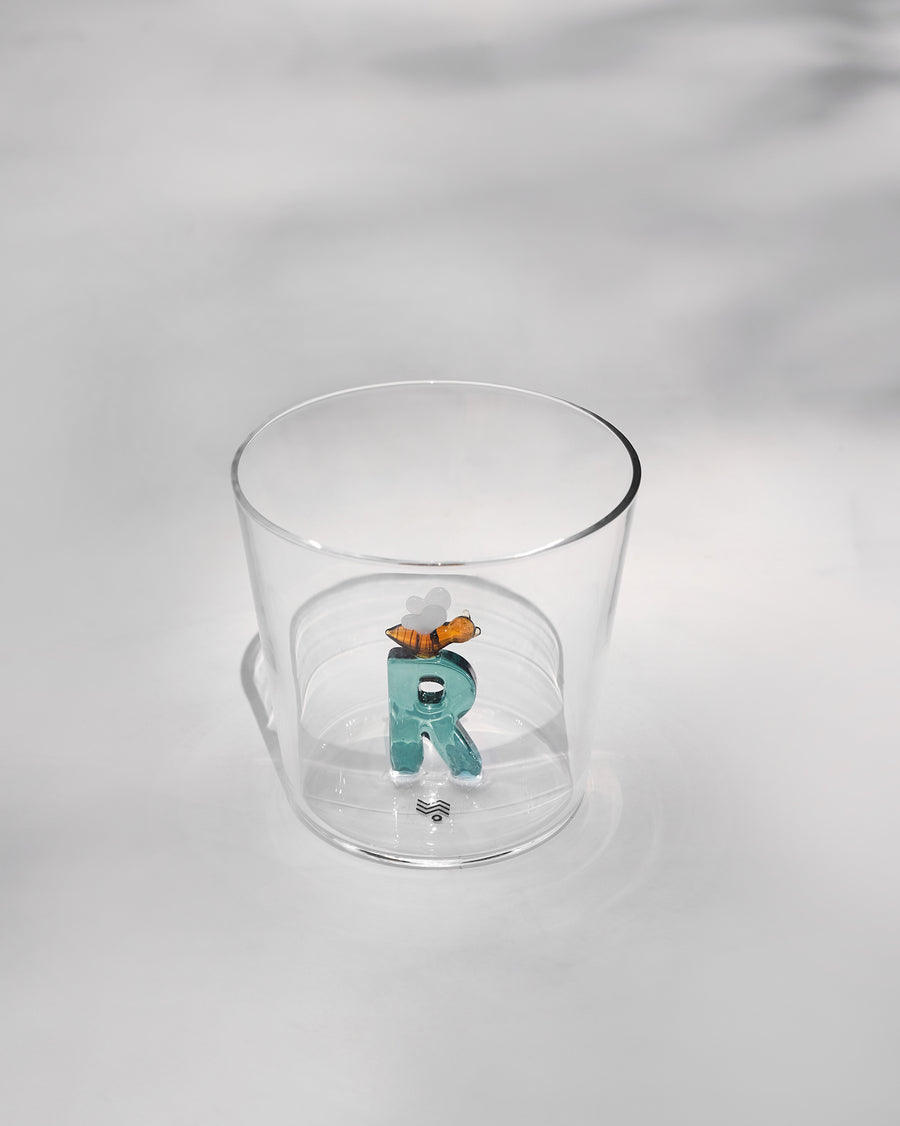 The R Alphabet Glass.