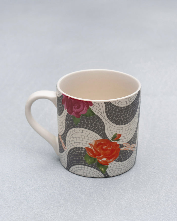 Mosaic Bloom Straight Mug