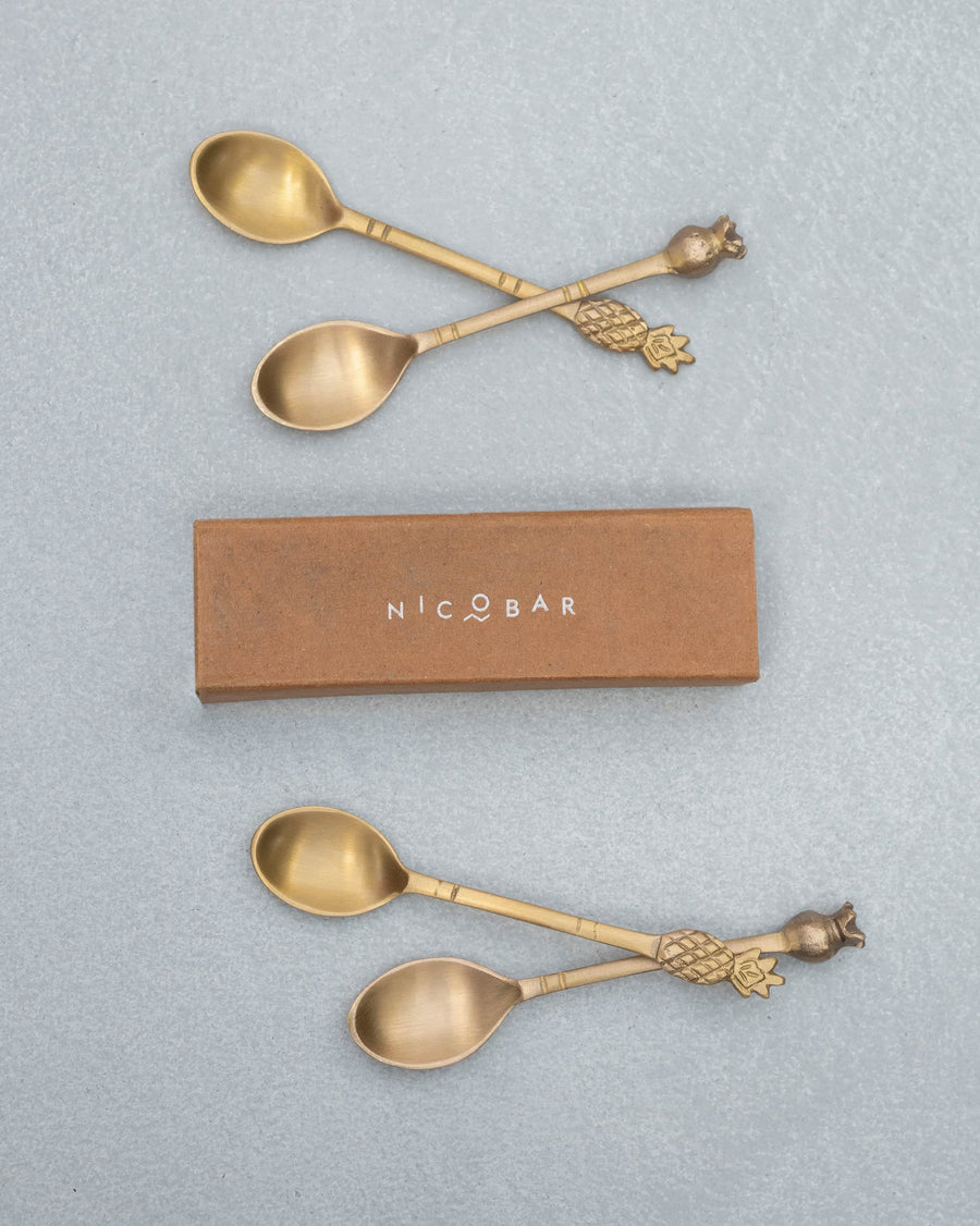 Spoons on their box.