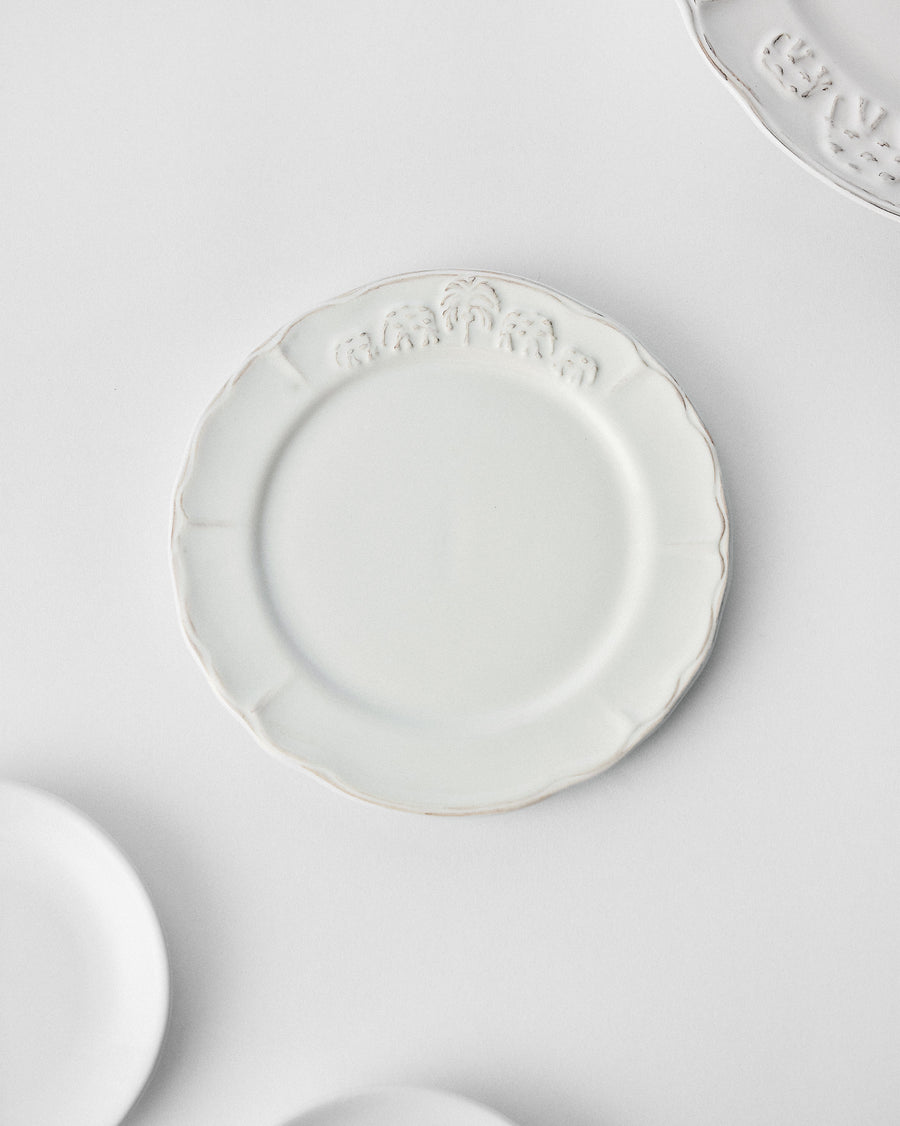 The Ele Palm Quarter Plate from above.