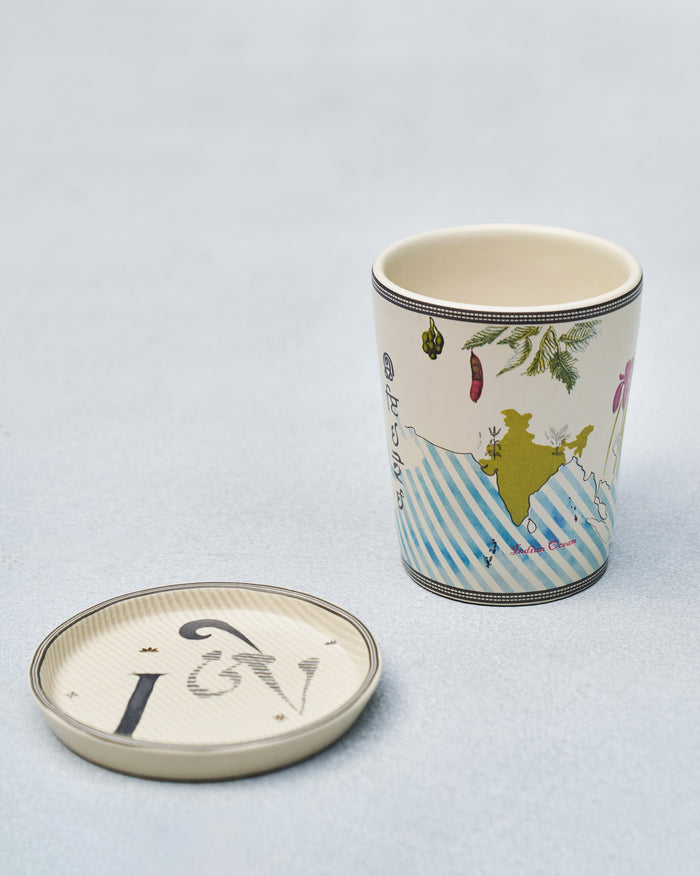 The I mug and coaster