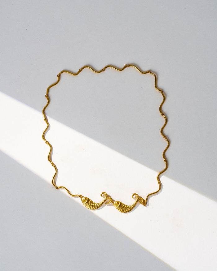 Meen Necklace - Gold
