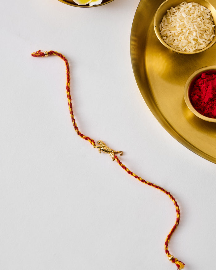 Tiger Rakhi - Red