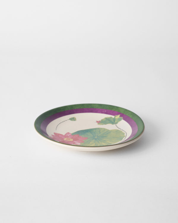 The plate side-on