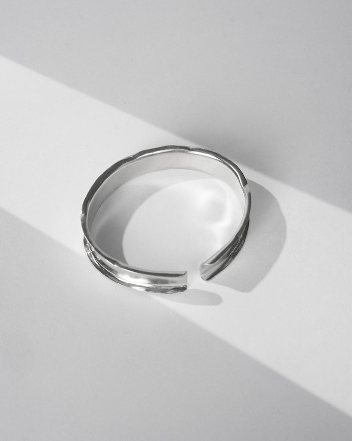 Batur Bangle Thick - Silver