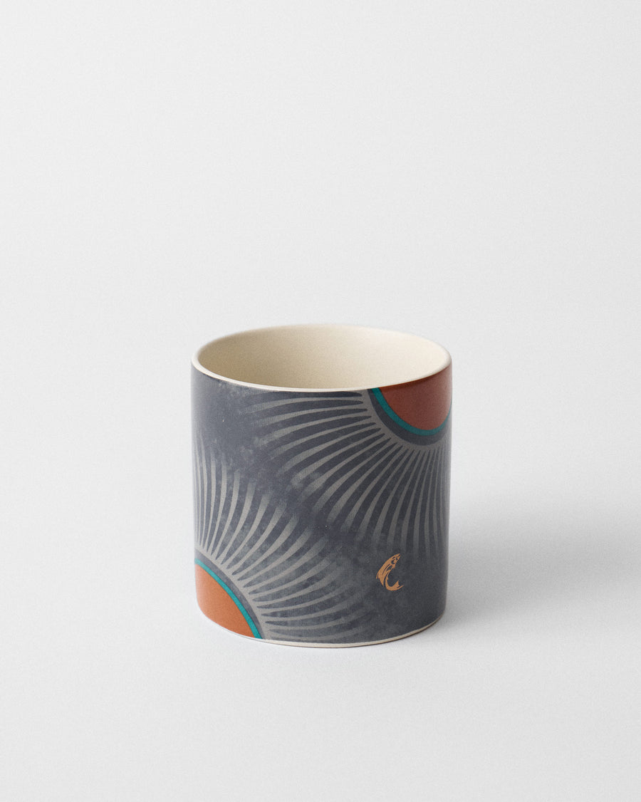 The Cascade mug from the back.
