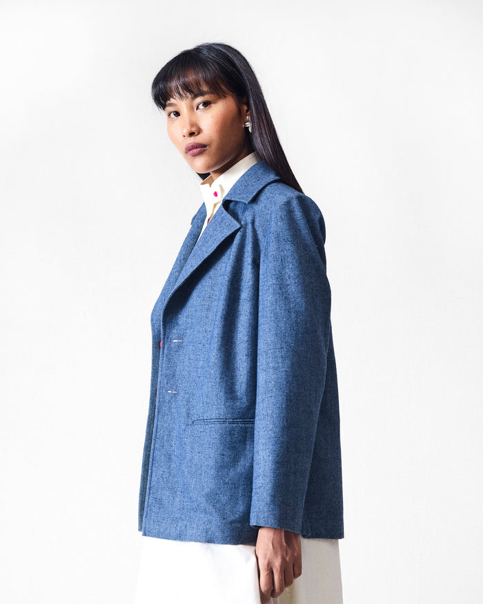 Trace Jacket - Dust Blue