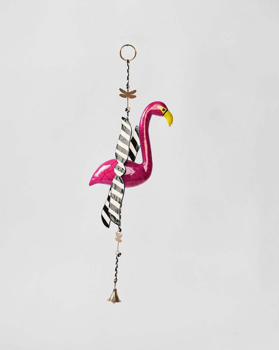 The Flamingo Wind Chime.