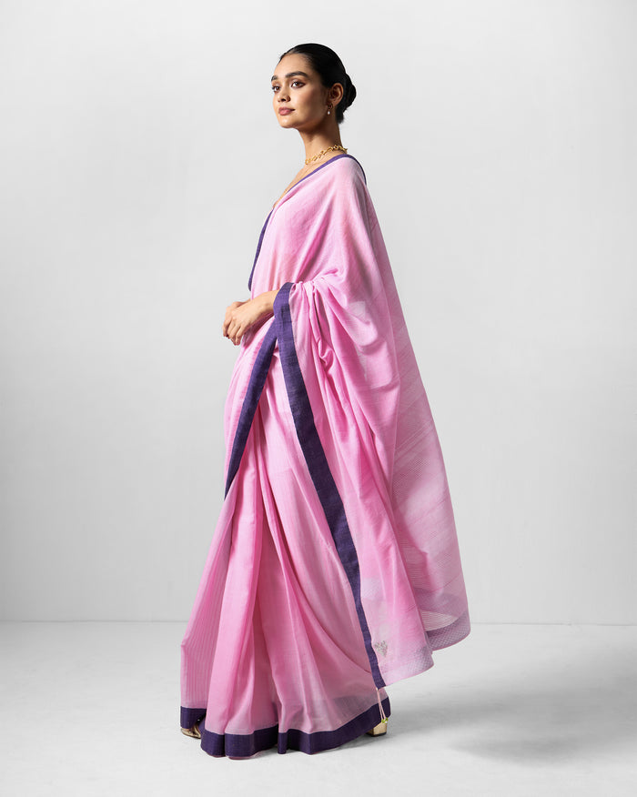 Noor Sari - Pink & Purple