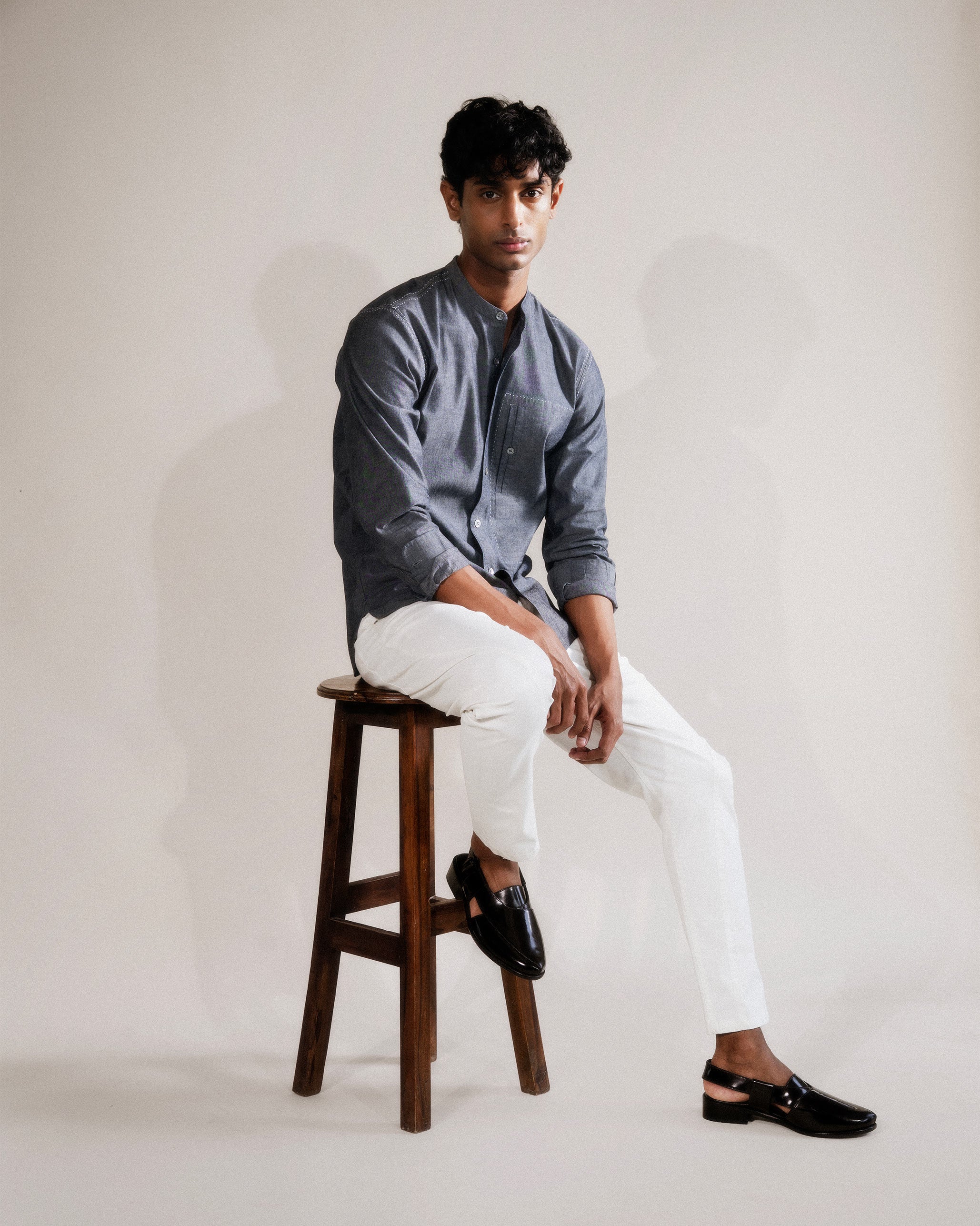 Marten Shirt - Charcoal