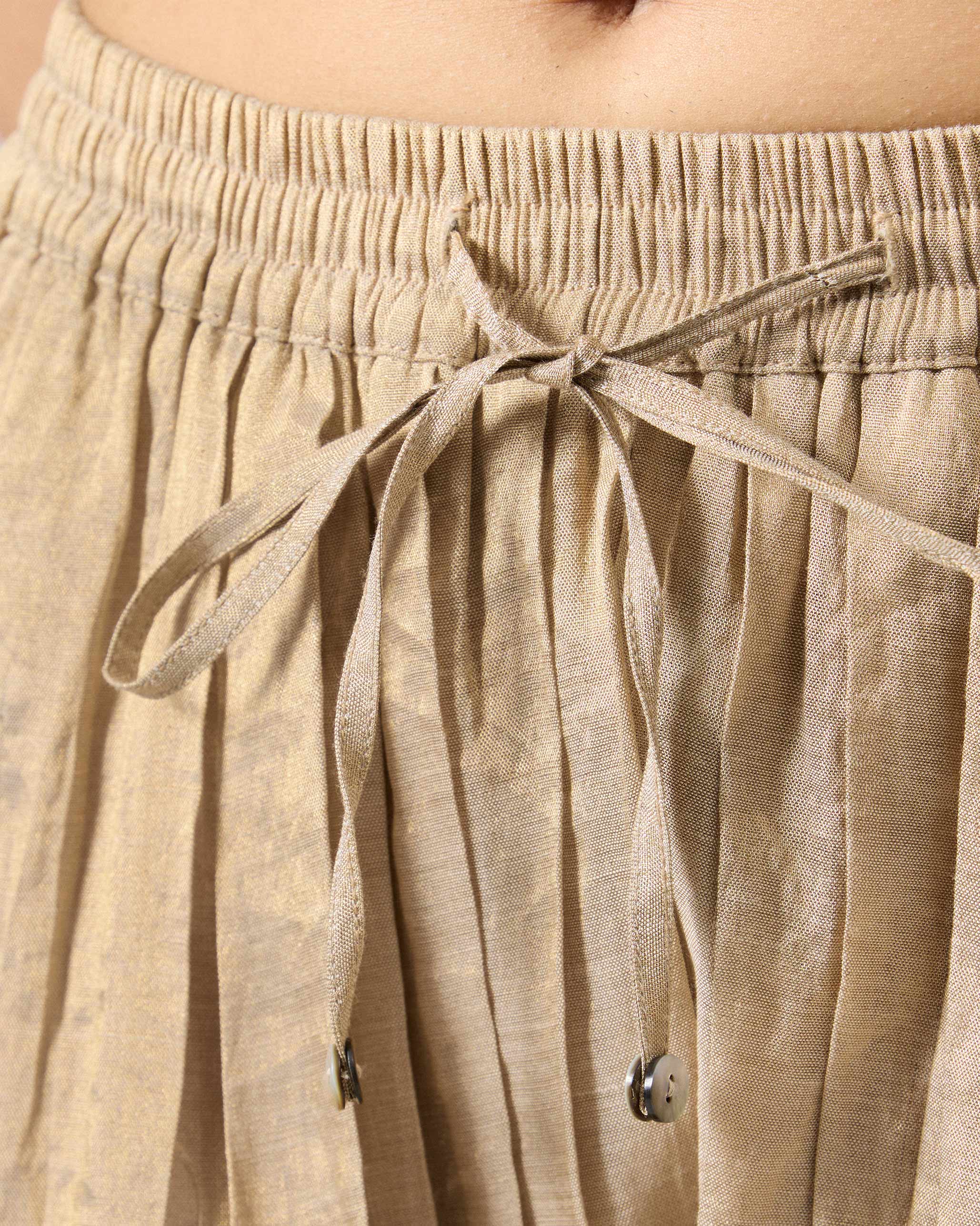 Ghoom Salwar - Gold