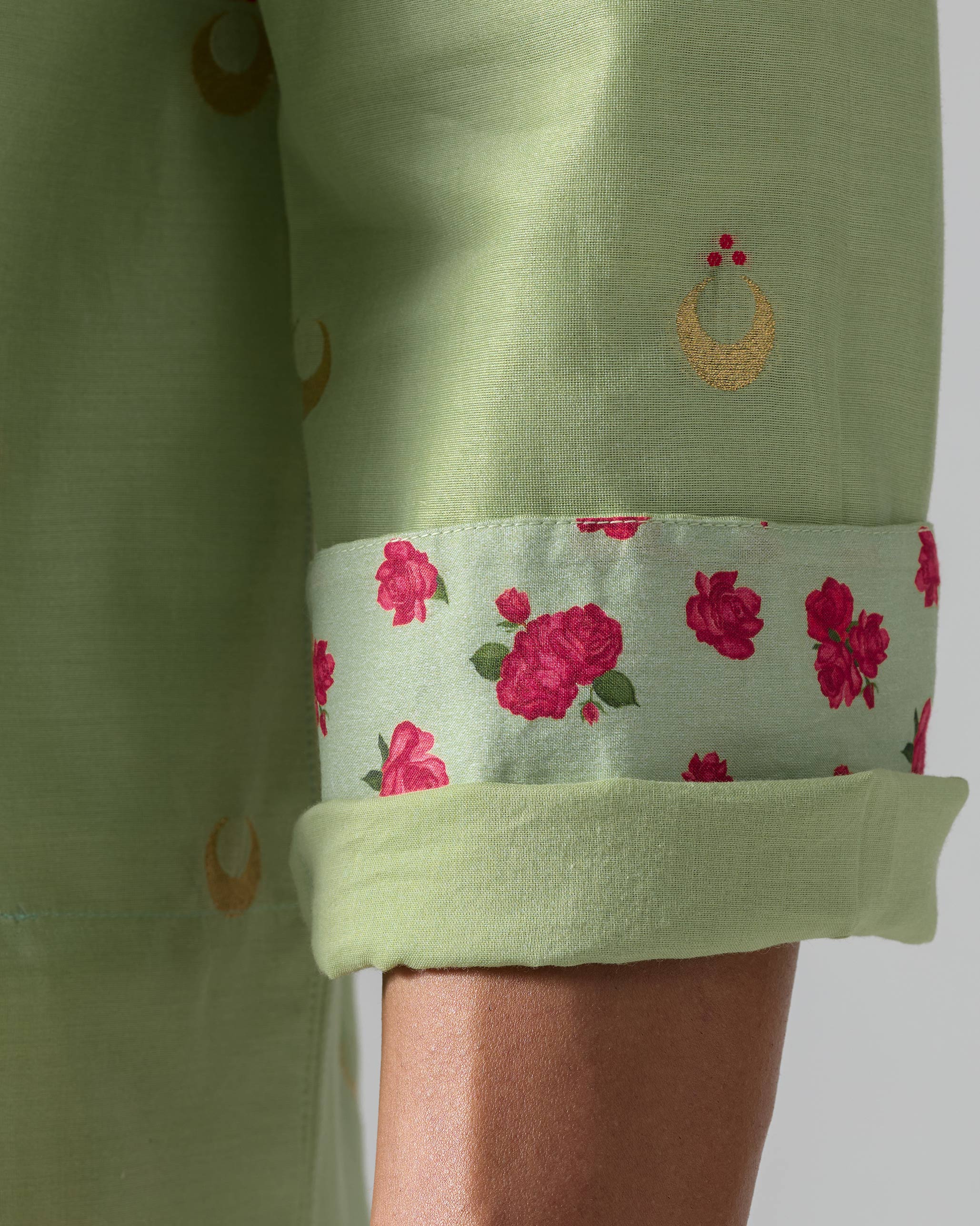 Astral Kurta - Mint Green