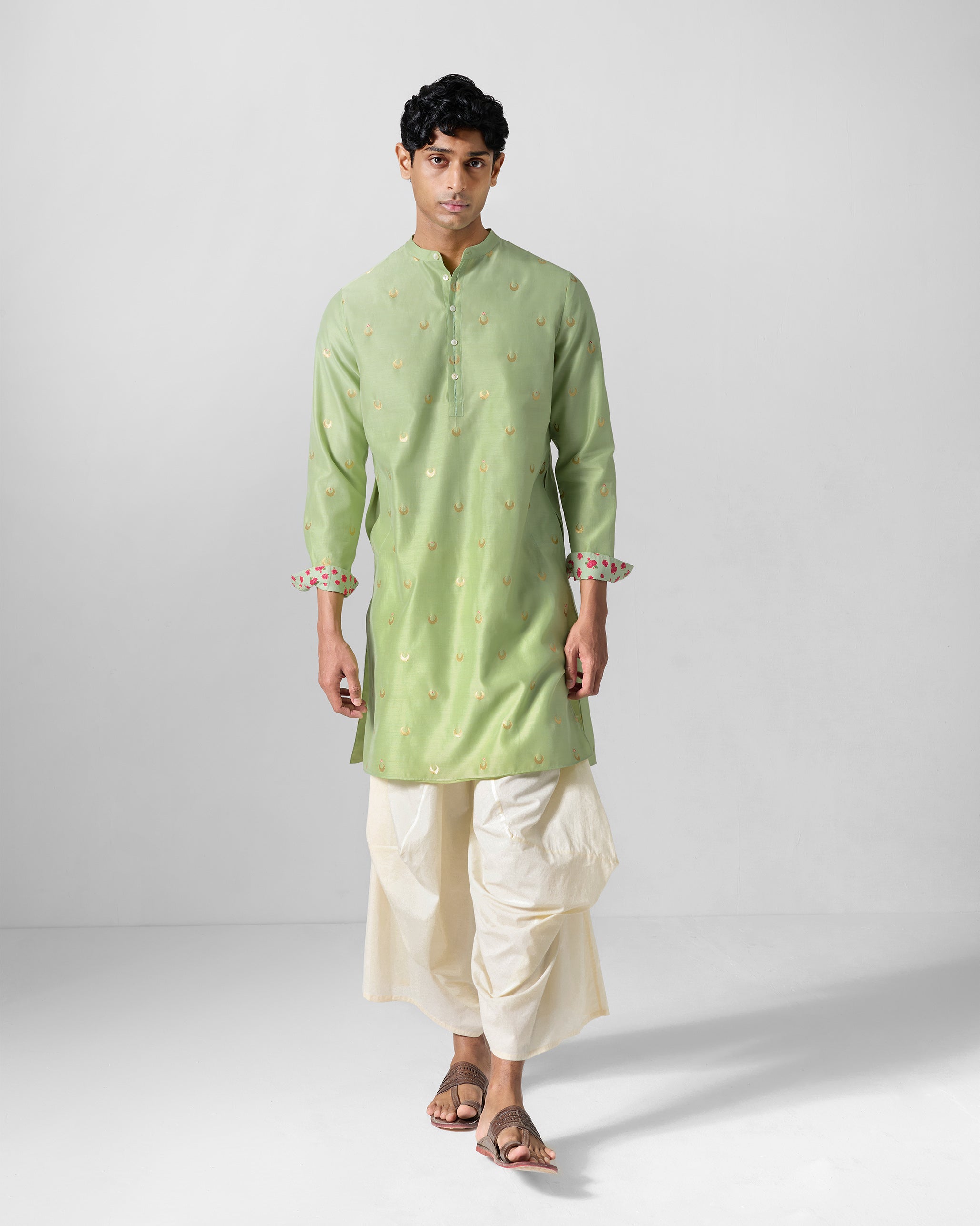 Astral Kurta - Mint Green