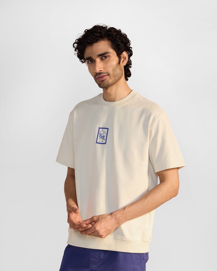 Leaping Tiger T-Shirt - Ivory