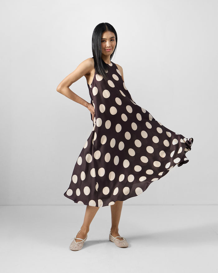 Kinaar Dress - A-Line Flared Fit