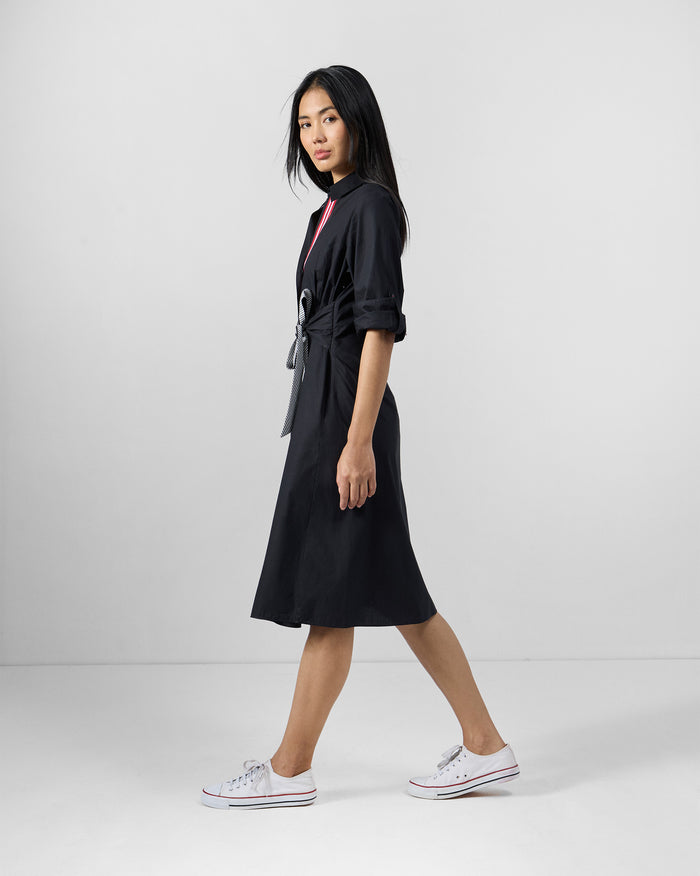 Sirsa Dress - Cotton Poplin Fitted