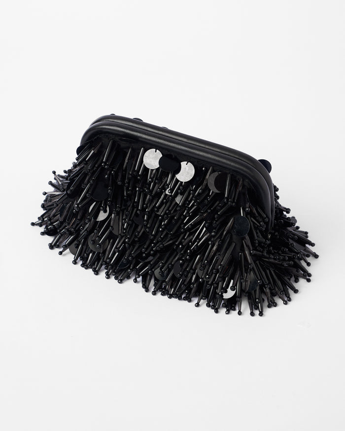 Starry Night Clutch - Black