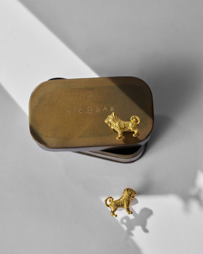 Roar Cufflinks - Gold