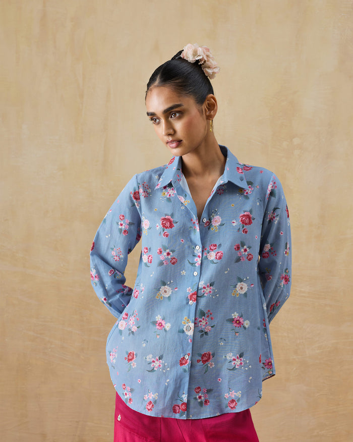Detour Shirt - Cotton Linen Regular Fit