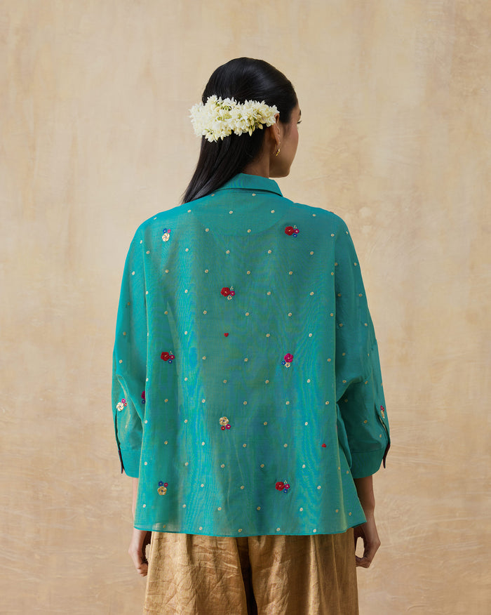Boxy Shirt - Cotton Silk Loose Fit