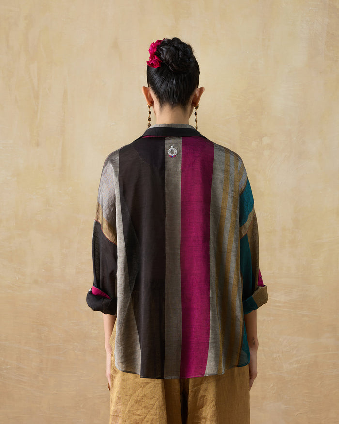 Firefly Shirt - Metallic Tissue Loose Fit