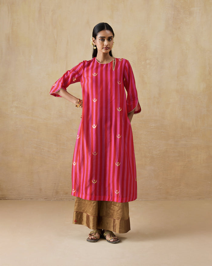 Galaxy Kurta - Cotton Silk Regular Fit