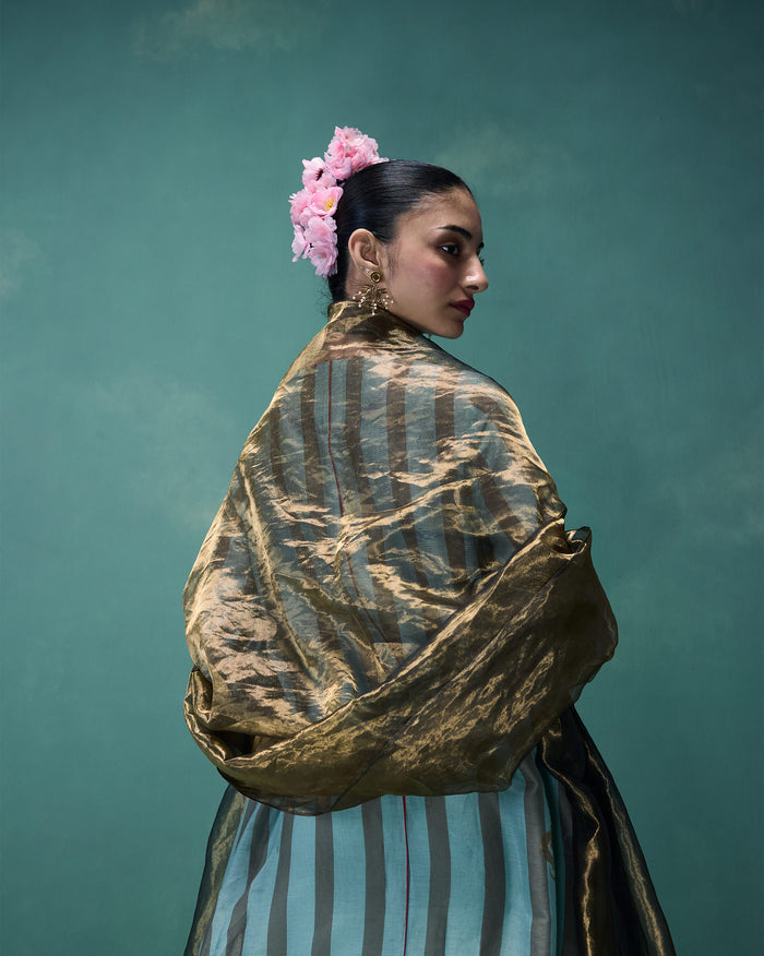 Marpeta Dupatta - Cotton Silk