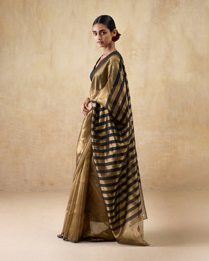 Dancefloor Sari - Metallic Tissue