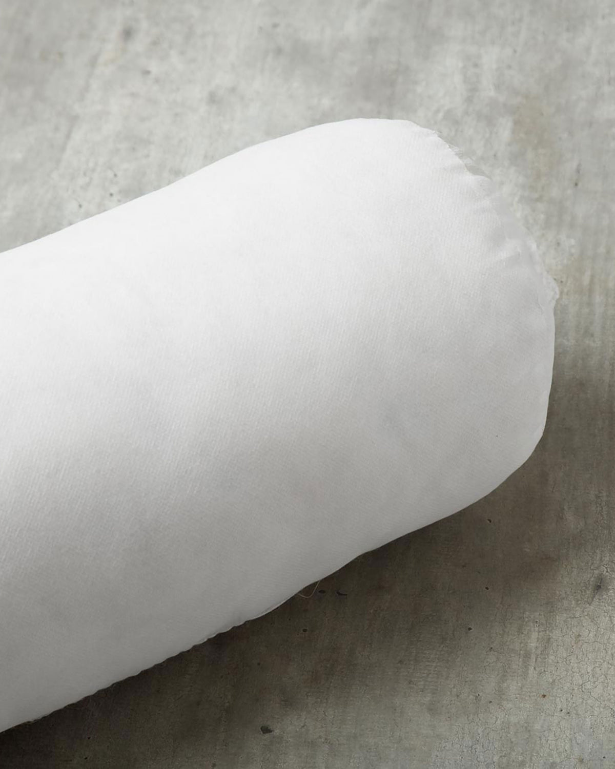Close-up of the Bolster Filler showing its soft white cover.