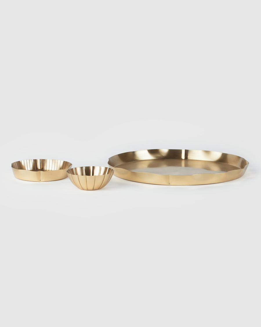 Lotus Leaf brass pieces.