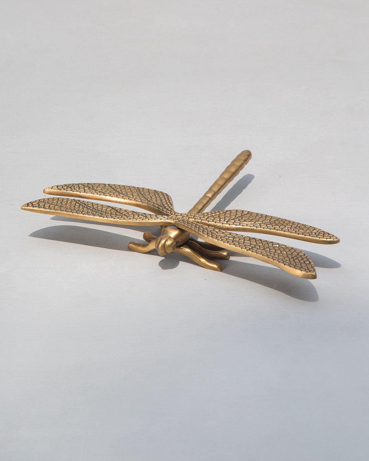 The gold finish.