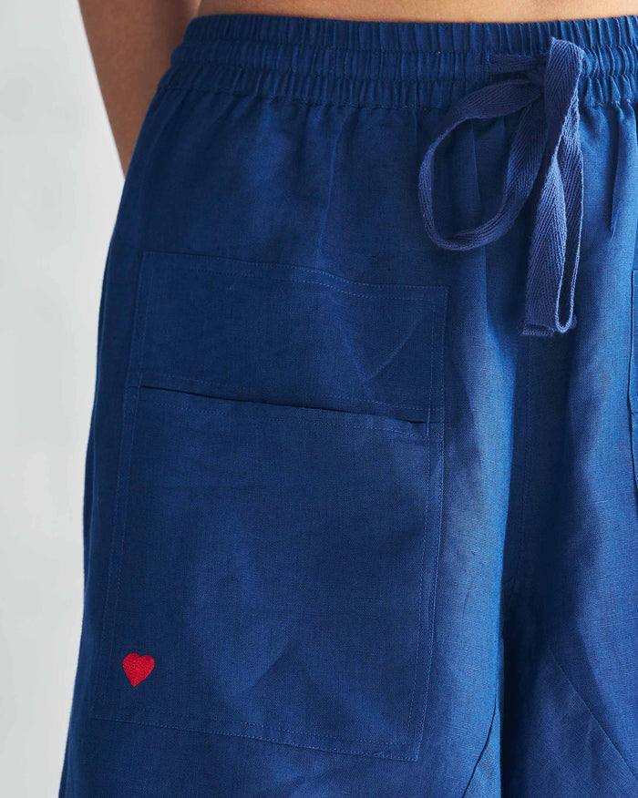 Yoka Trousers - Navy