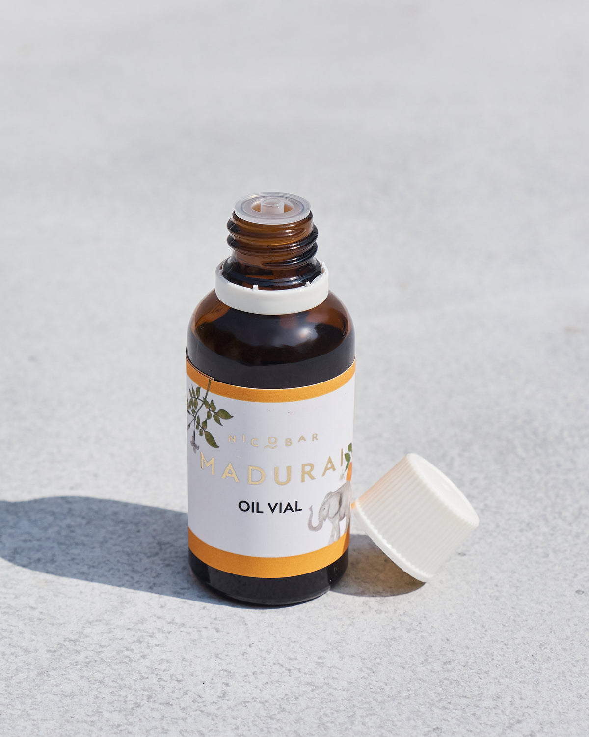 The open vial.