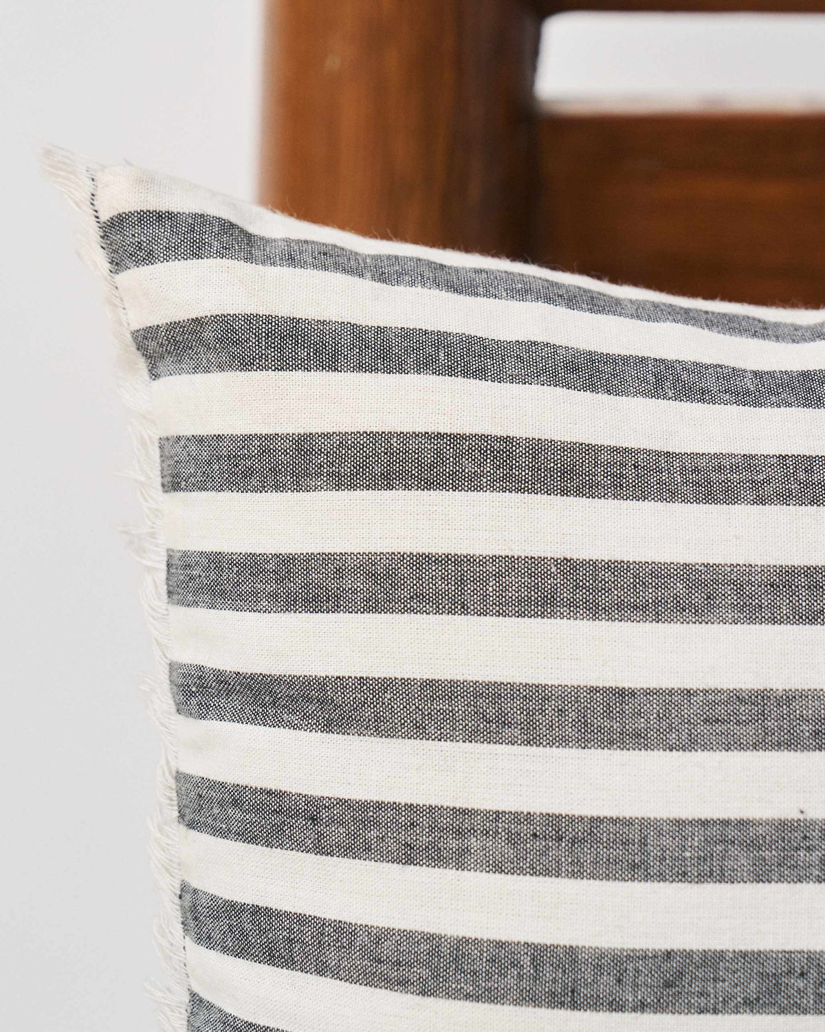 Charcoal stripes.